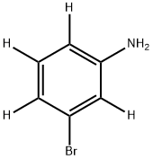 3-Bromoaniline-d4 Structure