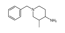 1-BENZYL-3-METHYLPIPERIDIN-4-AMINE Structure