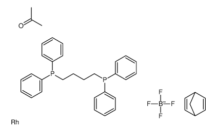 (二环[2.2.1]庚-2,5-二烯)[1,4-二(二苯基膦基)丁烷]四氟硼酸铑(I)图片