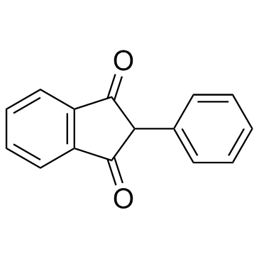 苯茚二酮结构式