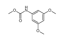 methyl (3,5-dimethoxyphenyl)carbamate Structure