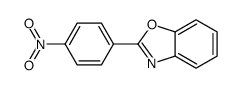 2-(4-硝基苯基)-苯并噁唑结构式