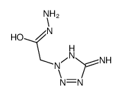 2H-Tetrazole-2-acetic acid,5-amino-,hydrazide结构式