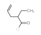 4-Pentenoyl chloride, 2-ethyl- Structure