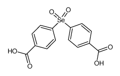 4,4'-selenonyl-di-benzoic acid结构式