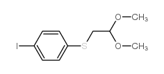 1-(2,2-二甲氧基-乙基磺酰基)-4-碘-苯结构式