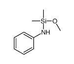 N-[methoxy(dimethyl)silyl]aniline Structure