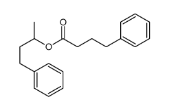 4-phenylbutan-2-yl 4-phenylbutanoate结构式