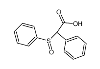 benzenesulfinyl-phenyl-acetic acid结构式