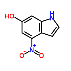 6-羟基-4-硝基吲哚结构式