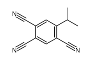 5-propan-2-ylbenzene-1,2,4-tricarbonitrile Structure