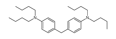 N,N-dibutyl-4-[[4-(dibutylamino)phenyl]methyl]aniline结构式
