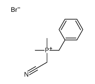 benzyl-(cyanomethyl)-dimethylphosphanium,bromide Structure