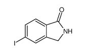 2,3-二氢-5-碘-1H-异吲哚-1-酮结构式