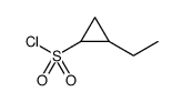 Cyclopropanesulfonyl chloride, 2-ethyl Structure