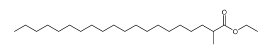 ethyl 2-methyleicosanoate Structure