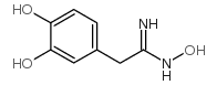 N,3,4-Trihydroxybenzimidamide Structure
