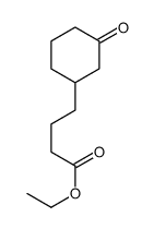 ethyl 4-(3-oxocyclohexyl)butanoate结构式