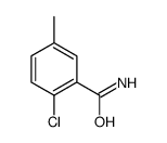 2-氯-5-甲基苯甲酰胺结构式