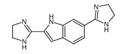 2,6-bis(4,5-dihydro-1H-imidazol-2-yl)-1H-indole Structure