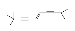 2,2,9,9-tetramethyldec-5-en-3,7-diyne Structure