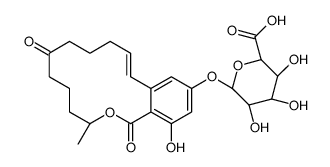 Zearalenone β-D-Glucuronide结构式