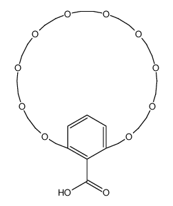 3,6,9,12,15,18,21,24,27,30-decaoxabicyclo[30.3.1]hexatriaconta-1(36),32,34-triene-36-carboxylic acid结构式