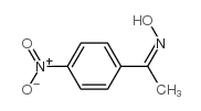1-(4-硝基苯基)乙酮肟结构式