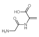 2-Propenoic acid,2-[(2-aminoacetyl)amino]-结构式