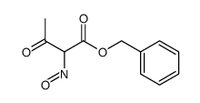 benzyl 2-nitroso-3-oxobutanoate Structure