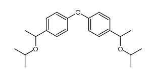 bis[4-(1-isopropoxyethyl)phenyl] ether结构式