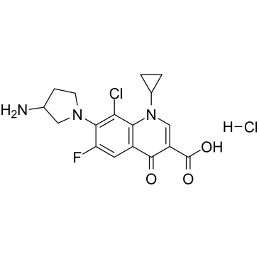 clinafloxacin hydrochloride picture