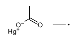 ethylmercury acetate Structure