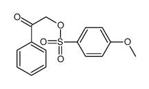 phenacyl 4-methoxybenzenesulfonate结构式
