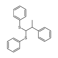 1,1-bis(phenylsulfanyl)propan-2-ylbenzene结构式