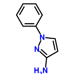 3-Amino-1-phenylpyrazole structure