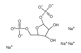 α-D-核糖-1,5-双(磷酸)四钠盐结构式