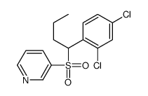3-[1-(2,4-dichlorophenyl)butylsulfonyl]pyridine Structure