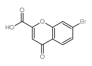 7-溴-4-氧亚基-4H-色烯-2-羧酸结构式