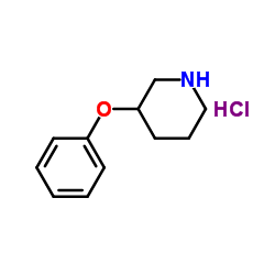 3-苯氧基哌啶盐酸盐结构式