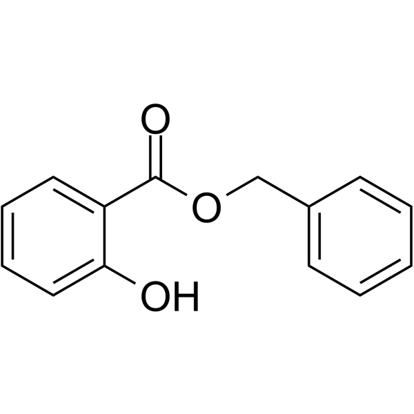 柳酸苄酯结构式