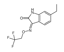6-乙基-1H-吲哚-2,3-二酮-3-[O-(2,2,2-三氟-乙基)-肟]图片