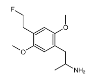 1-[4-(2-fluoroethyl)-2,5-dimethoxyphenyl]propan-2-amine Structure
