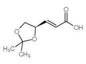 (R)-4,5-异亚丙基-2-戊酸结构式