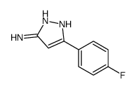 3-(4-Fluorophenyl)-1H-pyrazol-5-amine Structure