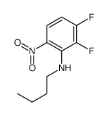 N-butyl-2,3-difluoro-6-nitroaniline结构式