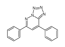 6,8-diphenyltetrazolo[1,5-b]pyridazine结构式