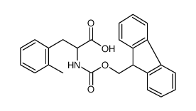 DL-N-FMOC-2-甲基苯丙氨酸结构式