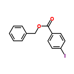 4-碘苯甲酸苄酯结构式