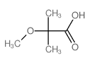 2-Methoxy-2-methylpropanoic acid Structure